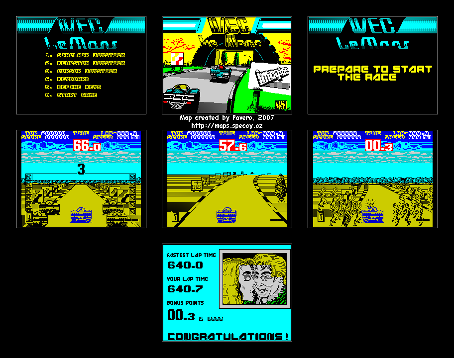 Screen from WEC Le Mans