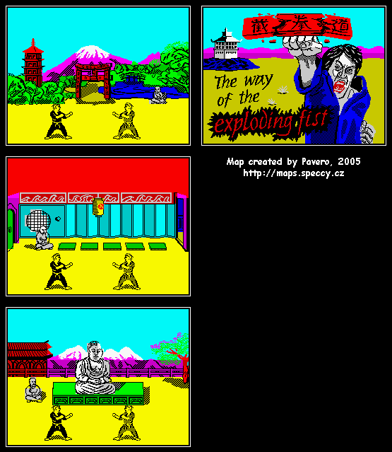 Screen from The Way of the Exploding Fist