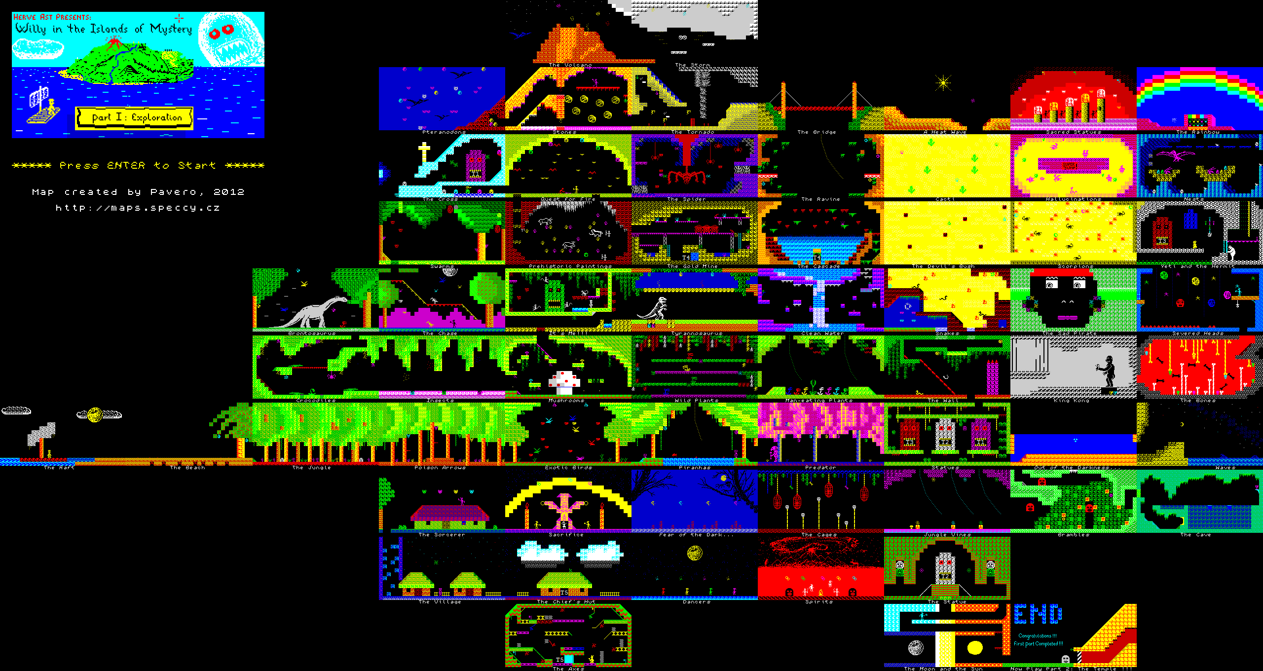 Screen from Willy in the Islands of Mystery - Part 1: Exploration