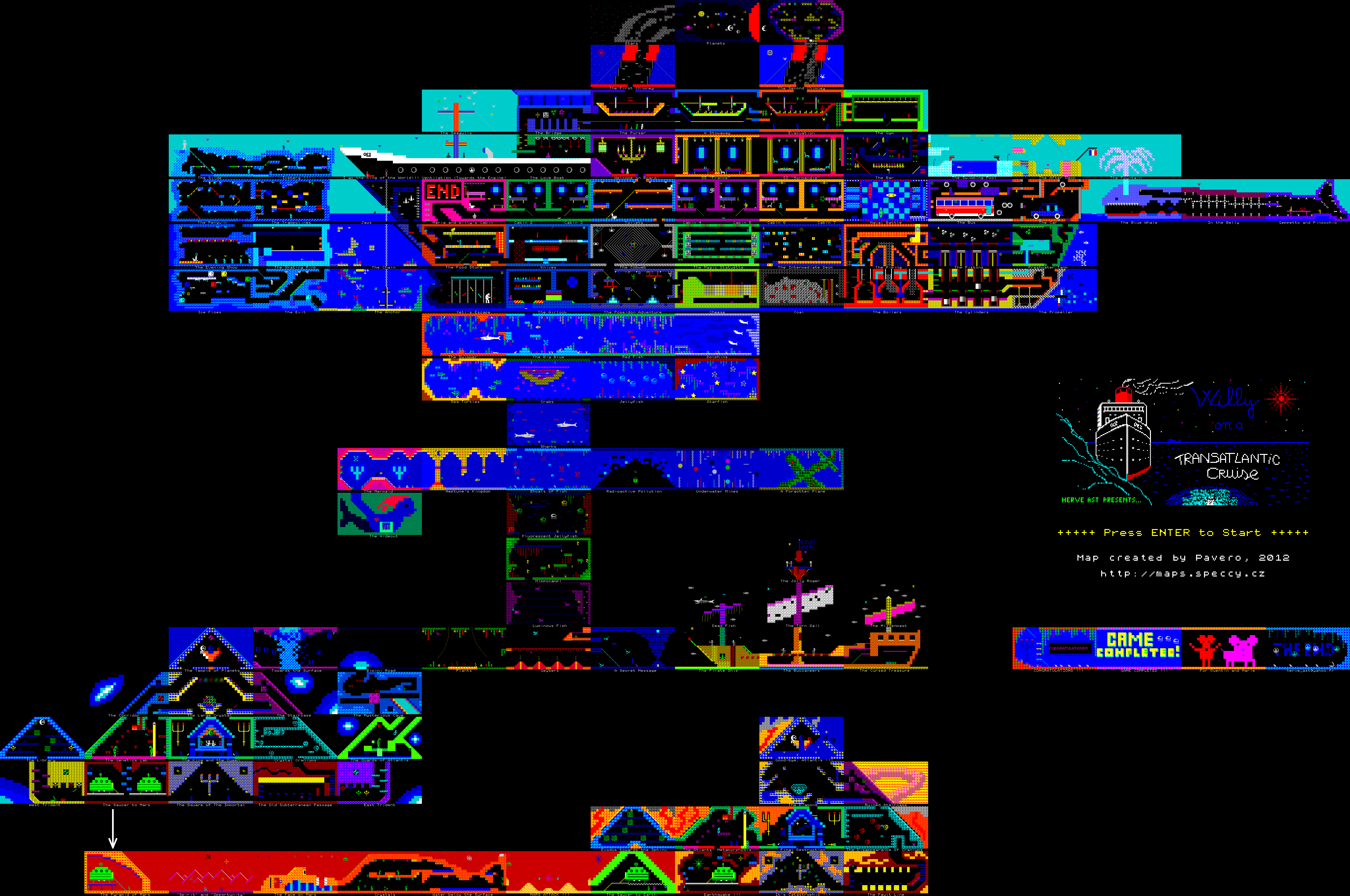 Screen from Willy on a Transatlantic Cruise