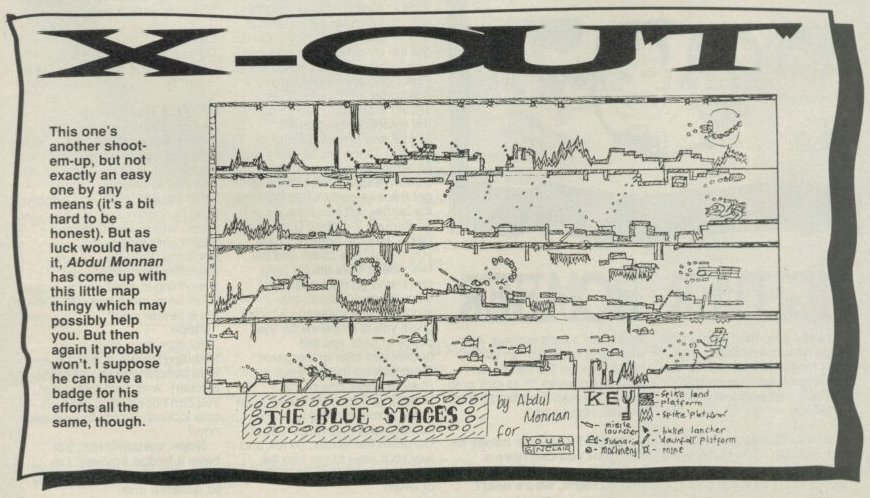 Screen from X-Out
