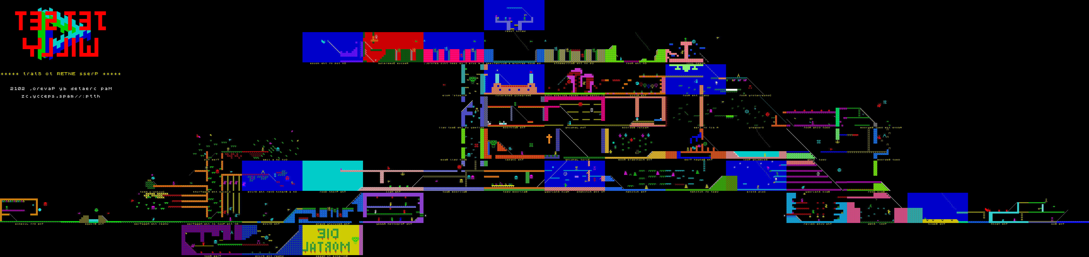 Screen from ylliW teS teJ