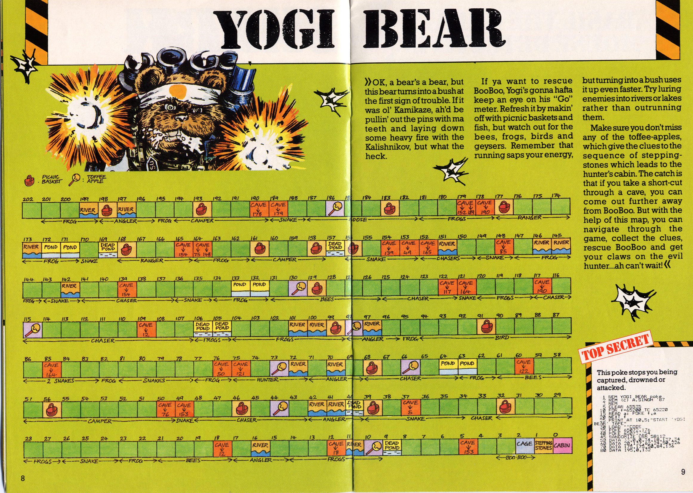 Screen from Yogi Bear