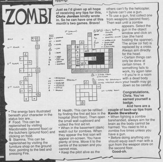 Screen from Zombi