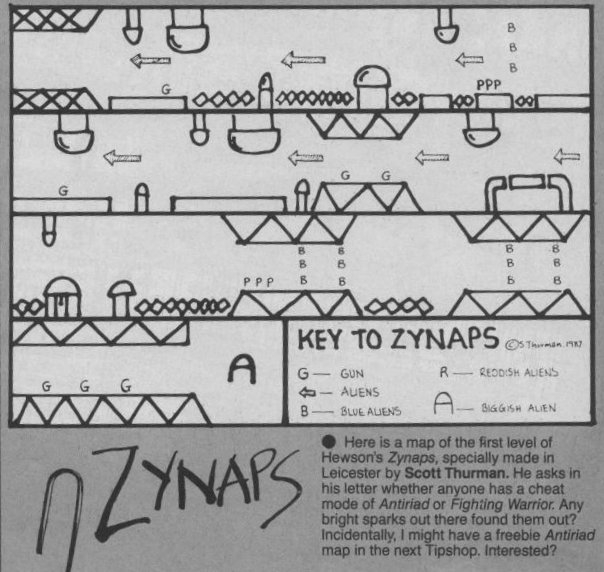 Screen from Zynaps