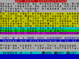 Screen from 007 Fast