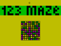 Screen from 123 Maze