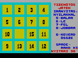 Screen from 15 OS