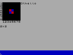 Screen from 1 Line Othello