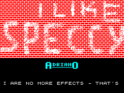Screen from 1st Demo