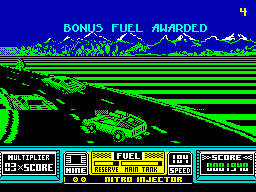 Screen from 2 Por 1: Road Blasters + Street Fighter
