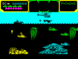 Screen from 2 Por 1: The Deep + The Muncher