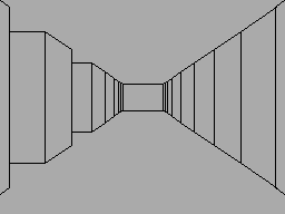 Screen from 3-D Mazeman