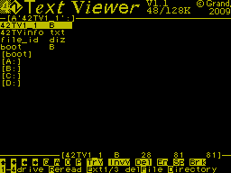 Screen from 42 Text Viewer