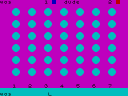Screen from Las 4 en Raya