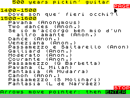 Screen from 500 Years Pickin' Guitar