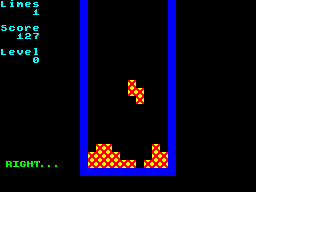 Screen from 5 in 1 Tetris