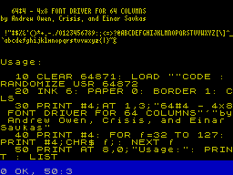 Screen from 64#4