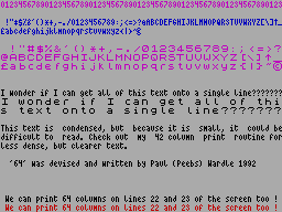 Screen from 64