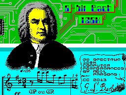 Screen from 8-Bit Bach