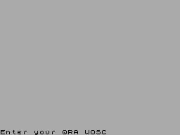 Screen from ATV - Amateur Television