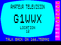Screen from ATV Test Card