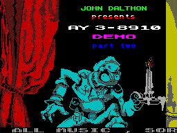 Screen from AY 3-8910 Demo