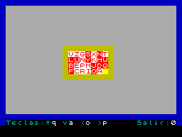 Screen from AbcZX