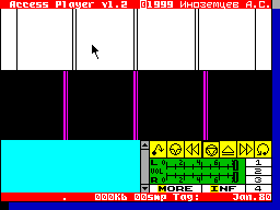 Screen from Access Player
