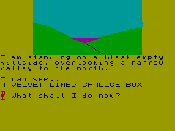 Screen from Acorn's Quest