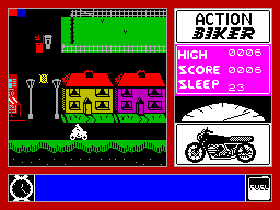 Screen from Action Biker