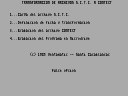 Screen from Adaptador S.I.T.I.