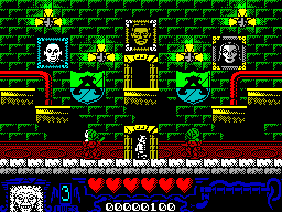 Screen from The Addams Family