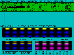 Screen from Advanced Sound Master
