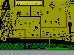 Screen from Adventure 3: The Satan Crystals