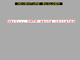 Screen from Adventure Builder