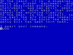 Screen from Adventure Probe Offer Tape