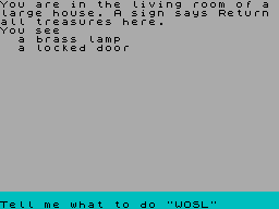 Screen from Adventure