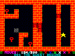 Screen from The Adventures of Sid Spider