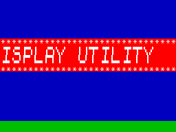 Screen from Advertising Display Utility