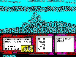 Screen from African Trail Simulator