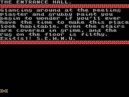 Screen from Agatha's Folly