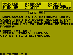Screen from Agent 99