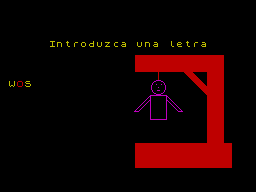 Screen from Ahorcado