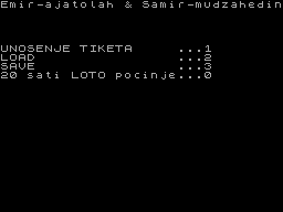 Screen from Aj-Mu-Ku Loto