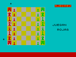 Screen from Ajedrez