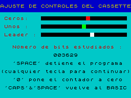 Screen from El Ajuste del Azimuth