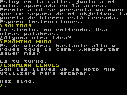Screen from Al Ladron