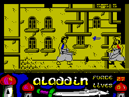 Screen from Aladdin