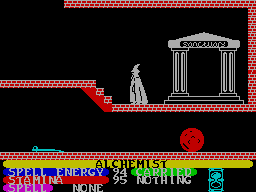 Screen from Alchemist